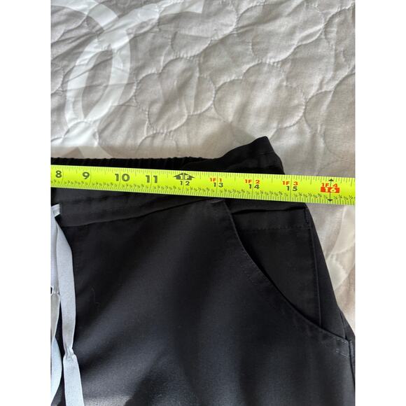 Figs Women's Black Pants Small Nurse Medical Scrubs - Picture 6 of 7